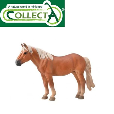 Gambar Collecta Figure Noriker Mare Flaxen Chestnut 88953
