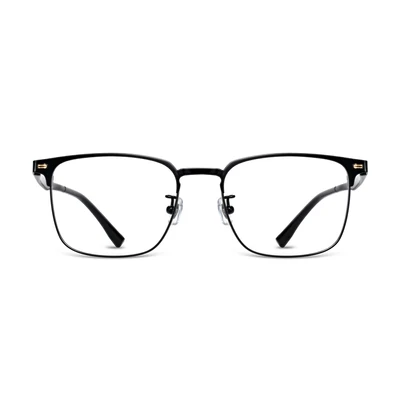 Gambar Parim Eyewear Kacamata Optical Half Frame Metal - Hitam