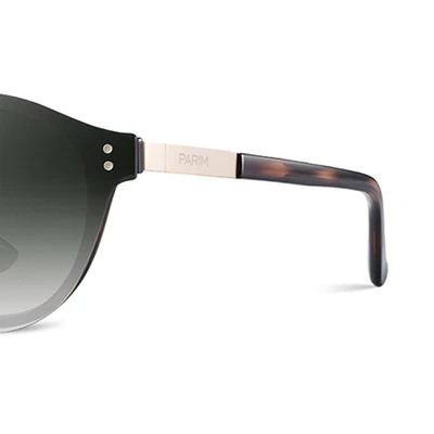 Gambar Parim Eyewear Kacamata Magnet Round Ultem - Hitam Tortoise