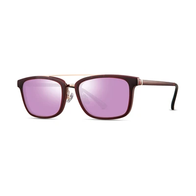 Gambar Parim Eyewear Kacamata Magnet Ultem Aviator Metal - Merah