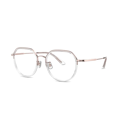 Gambar Parim Eyewear Kacamata Optical Round Ultem - Putih/Rose Gold