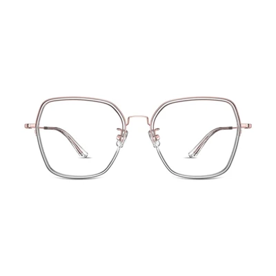 Gambar Parim Eyewear Kacamata Optical Wide Metal - Putih