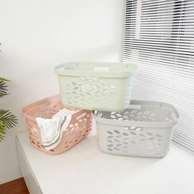 Gambar Ezy Storage 63 Ltr Fleur Keranjang Laundry - Sage