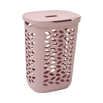 Gambar Ezy Storage 62.5 Ltr Fleur Keranjang Laundry - Pink