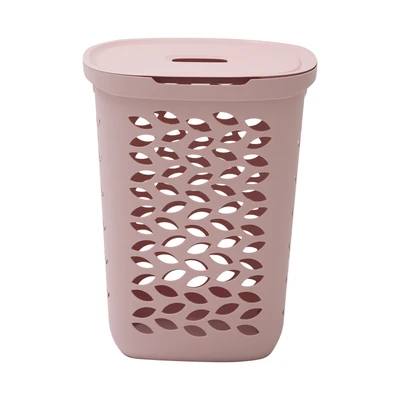 Gambar Ezy Storage 62.5 Ltr Fleur Keranjang Laundry - Pink