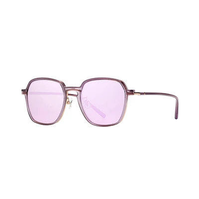 Gambar Parim Eyewear Kacamata Magnetic Square Metal - Ungu Rose