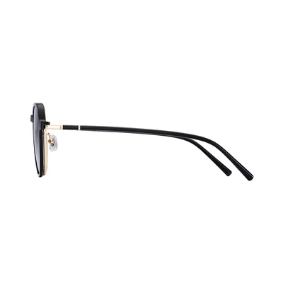 Gambar Parim Eyewear Kacamata Magnetic Round Metal - Hitam/Gold