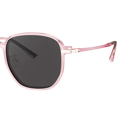 Gambar Parim Eyewear Kacamata Magnetic Wide Square Metal - Rose Gold