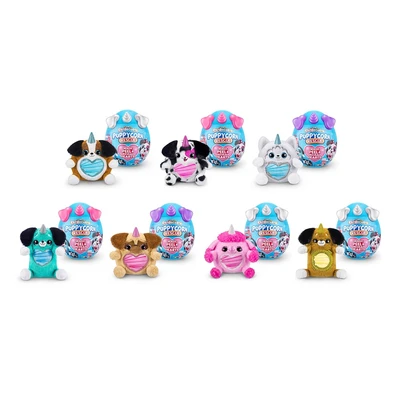 Gambar Zuru Set Boneka Plush Rainbocorns Puppycorn Rescue S5 Random