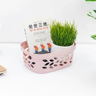 Gambar Ezy Storage Fleur Keranjang Penyimpanan 26x20x10.65 cm - Pink