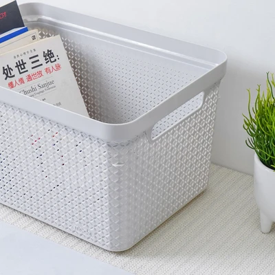 Gambar Ezy Storage Keranjang Penyimpanan 38.5x27x22.3 cm - Abu-Abu