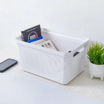 Gambar Ezy Storage Keranjang Penyimpanan 38.5x27x22.3 cm - Putih