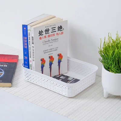 Gambar Ezy Storage Keranjang Penyimpanan 24.2x17.7x6.2 cm - Putih