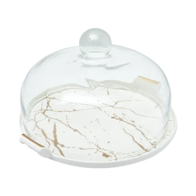 Gambar Appetite Wadah & Piring Saji Porcelain Dengan Tutup Set 8 pcs - Putih