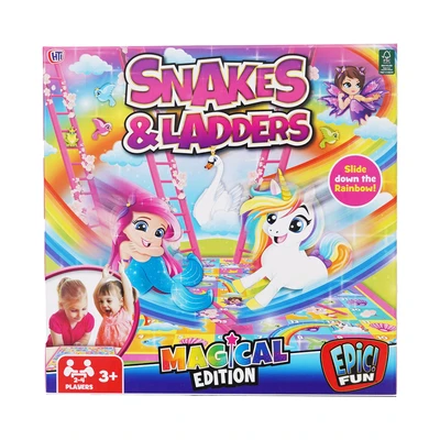 Gambar Kiddy Fun Set Snakes & Ladders Magical 1375954