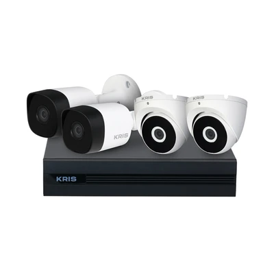 Gambar Kris Cctv Cvi 4 Camera Cooper Kit 2mp 8ch