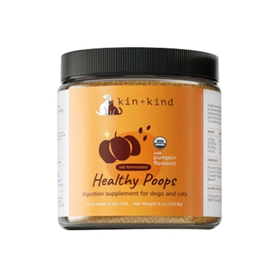 Gambar Kin+Kind Suplemen Hewan Healthy Poops 113.4 gr