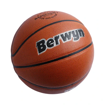 Gambar Berwyn Ukuran 7 Bola Basket Laminated PU - Cokelat