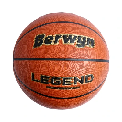 Gambar Berwyn Ukuran 7 Bola Basket Sweat Absorb Laminated Pu - Cokelat