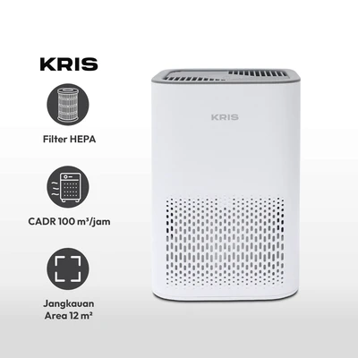 Gambar Kris 12 M2 Personal Air Purifier Cadr 100 M3/jam - Putih