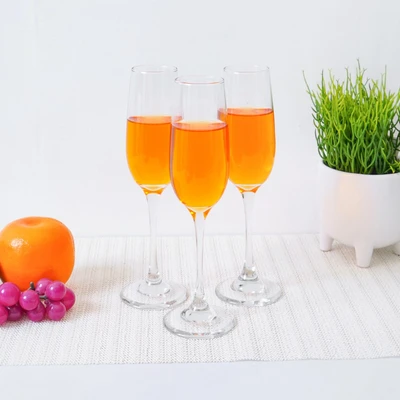 Gambar Libbey Delicate Gelas Wine Kaca 180 ml Set 6 pcs Transparan