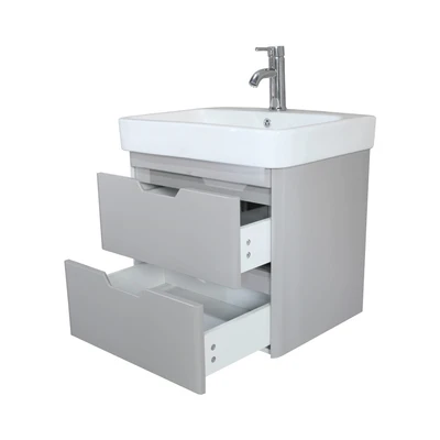 Gambar Informa Harley Kabinet Kamar Mandi - Abu-Abu/Putih
