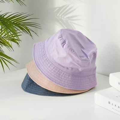 Gambar Ataru Topi Bucket Reversible - Pink/cokelat