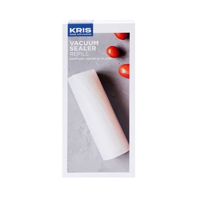 Gambar Kris Kantong Vacuum Roll Isi Ulang 28x500 cm Set 2 Pcs Transparan