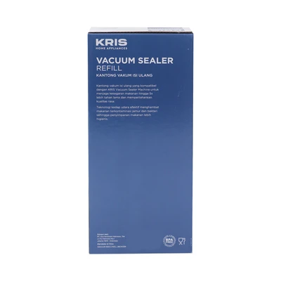 Gambar Kris Kantong Vacuum Roll Isi Ulang 28x500 cm Set 2 Pcs Transparan