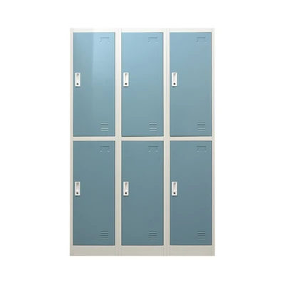 Gambar Informa Loker Metal 6 Pintu - Biru
