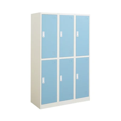 Gambar Informa Loker Metal 6 Pintu - Biru