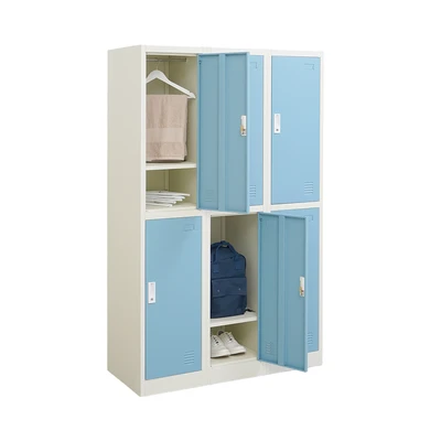 Gambar Informa Loker Metal 6 Pintu - Biru