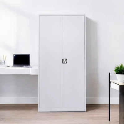 Gambar Informa Lemari Arsip Kantor Metal 2 Pintu High - Putih