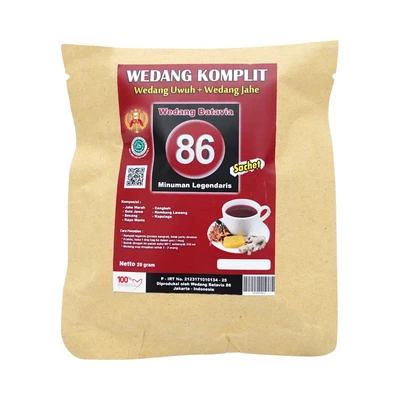 Gambar Pendopo Wedang Batavia 86 Uwuh Komplit Sachet