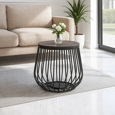 Gambar Informa Millburn Meja Tamu 52 cm - Hitam