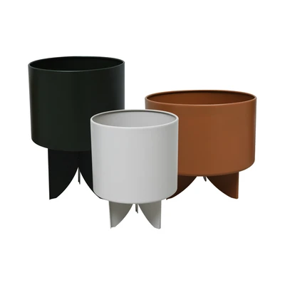 Gambar Informa Pot Dengan Stand 31 cm Set 3 pcs - Mix
