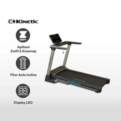 Gambar Kinetic Motorized Smart Treadmill 3 Hp 99p