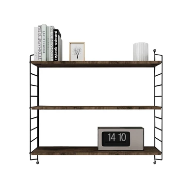 Gambar Masterspace Rak Dinding 3 Tingkat WSM-3L - Hitam
