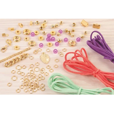 Gambar Make It Real Set Gold Link Suede Bracelets 1207