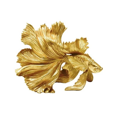 Gambar Informa Patung Miniatur Dekorasi Ikan Betta