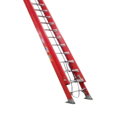 Gambar Werner 12 Mtr Tangga Ekstensi Fiberglass 40 Step D6240-2As - Merah