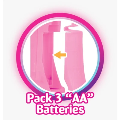 Gambar Emco 120 Ml Frobble Fairy Wand Dengan Music Bubbles