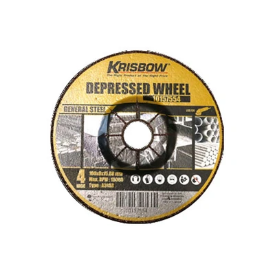 Gambar Krisbow Mata Gerinda Depressed 100X6X16 mm Gs Iradcw411