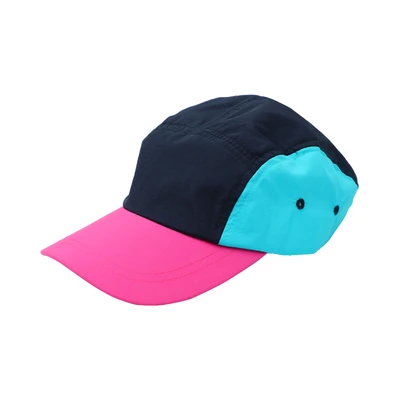 Gambar Ataru Topi Baseball Nilon Patches - Biru/pink