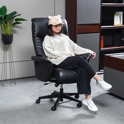Gambar Zedere Leone Kursi Kantor - Hitam