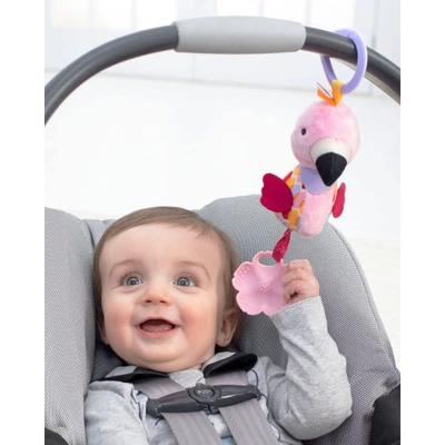 Gambar Skip Hop Boneka Bandana Budies Chime Thee Flamingo Sh052