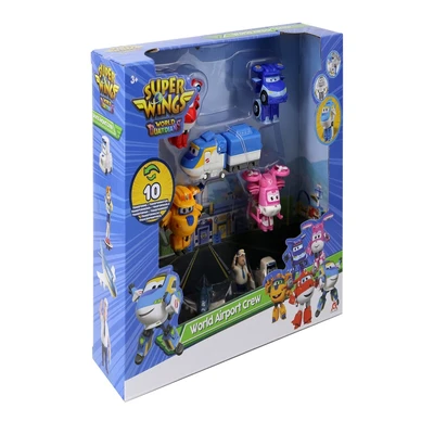 Gambar Alpha Group Superwings Set Mini Figure World Airport Crew