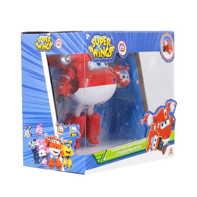 Gambar Alpha Group Robot Superwings Transforming & Super Pet Jett