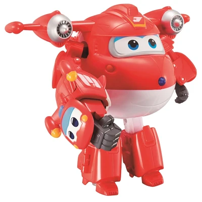 Gambar Alpha Group Robot Superwings Transforming & Super Pet Jett