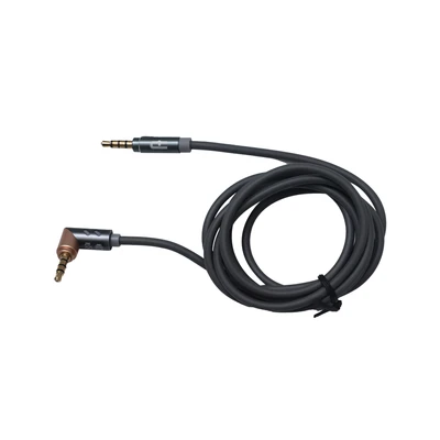 Gambar Ataru Kabel AUX Nylon Braided Bent - Abu-Abu